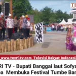 Pembukaan Festival Tumbe Balut 2024 oleh Bupati Banggai Laut